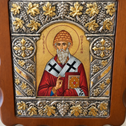 Ασημένια εικόνα, Άγιος Σπυρίδωνας