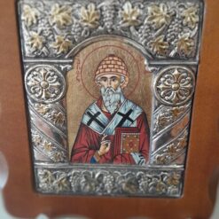 Ασημένια εικόνα, Άγιος Σπυρίδωνας
